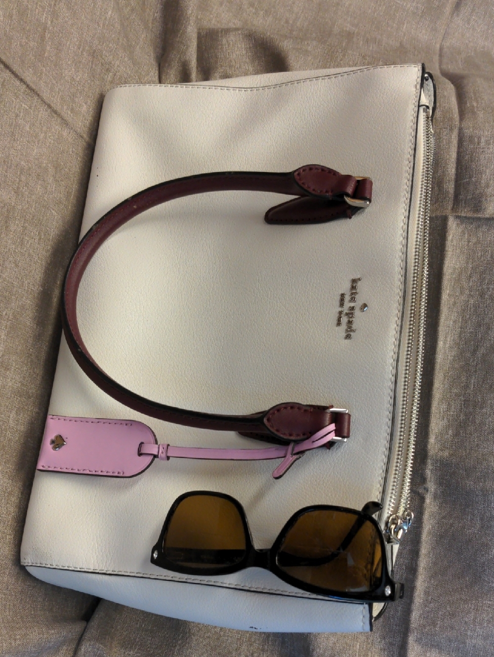 Kate Spade White Bag
